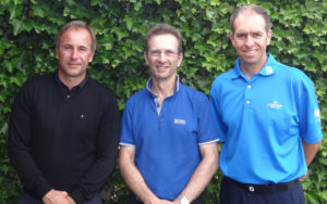 Tony with Scott Cranfield and Steven Orr at The London Club