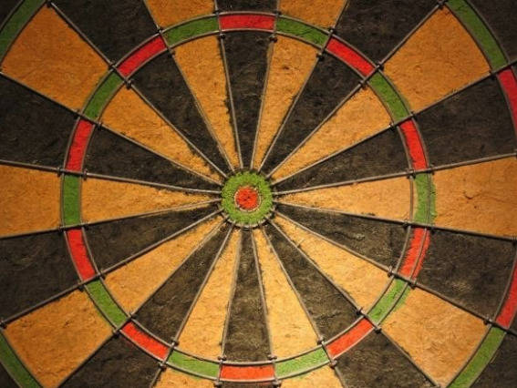 The target The target
